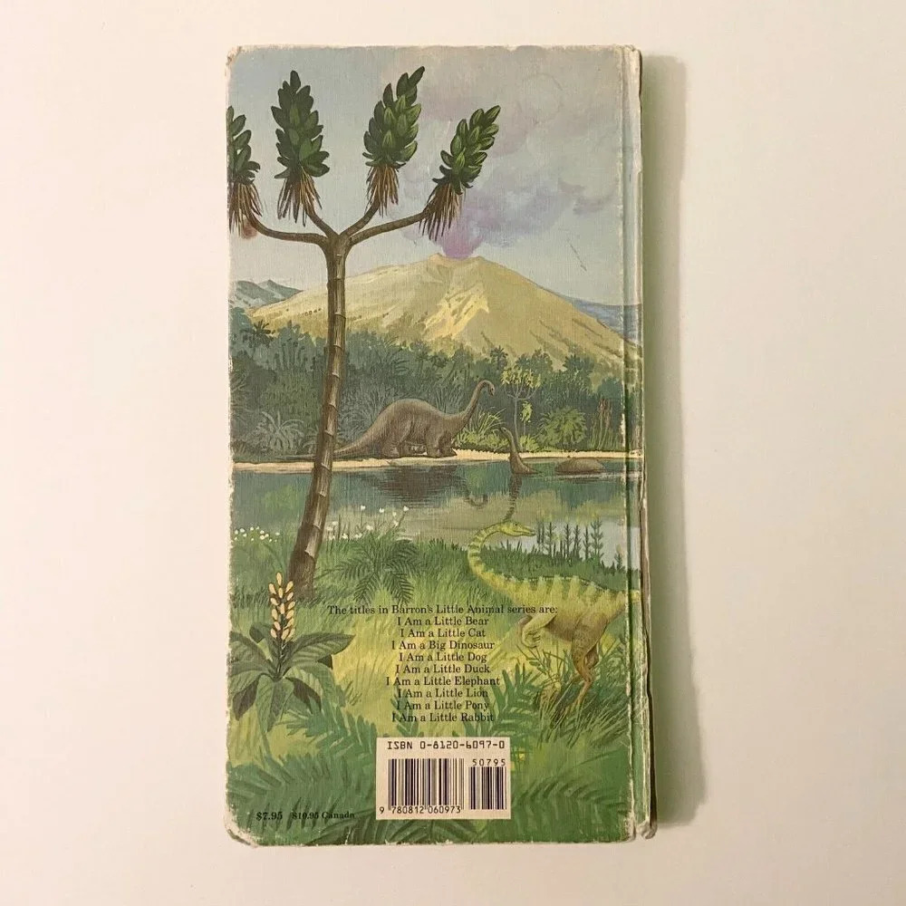 Vintage 1989 I Am  a Big Dinosaur Book Francois Crozat - Picture 16 of 16